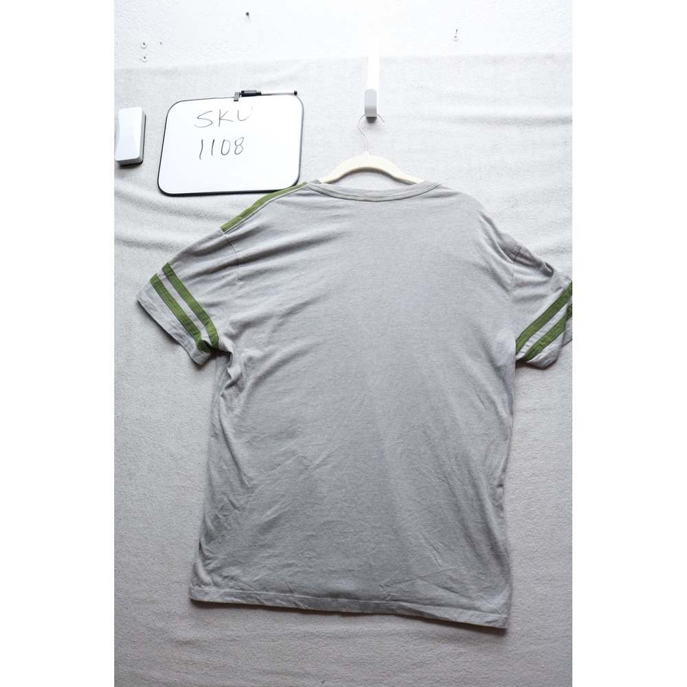 Star Wars T-Shirt Mens XL Grey Boba Fett Graphic Ringer Sleeve Tee 1108 - Picture 5 of 10